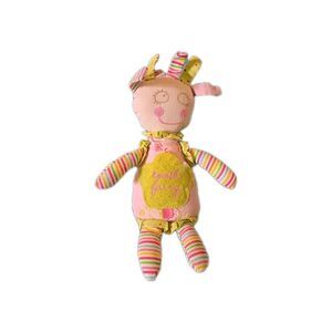 Maison Chic Rag Doll "Tooth Fairy" 8" Plush Multi-color Doll Green Pocket Teeth